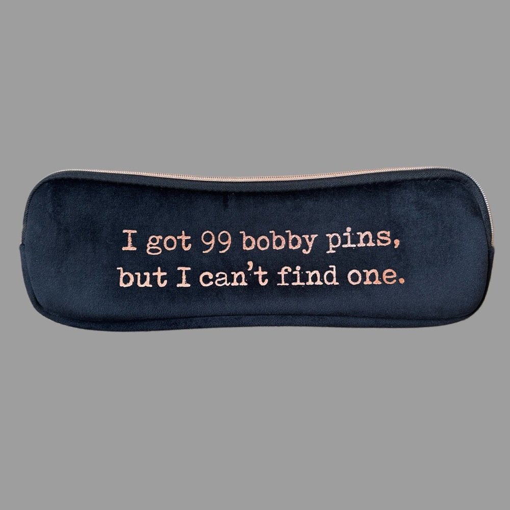 "99 Bobby Pins" Heat-Resistant Tool Bag